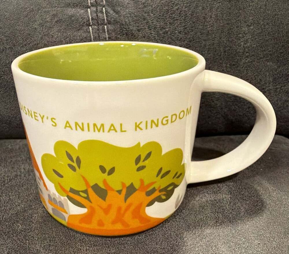 Starbucks Disney's Animal Kingdom You Are Here 14 oz Coffee Mug